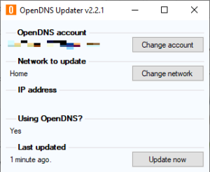 تفعيل خدمة OpenDNS