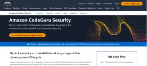 أداة Amazon CodeGuru لتدقيق ومراجعة التعليمات البرمجية